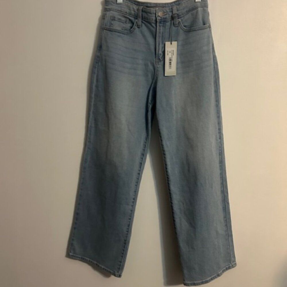Just USA Relaxed Light Wash 5 pocket Baggy denim jeans, size 14